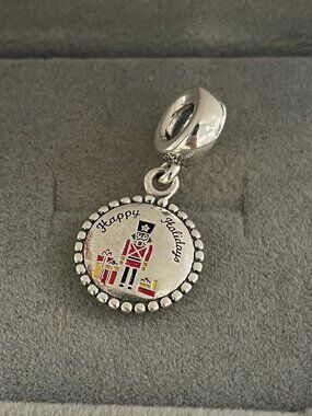 Pandora Happy Holidays Dangle Charm Nutcracker Charm Holiday Charm